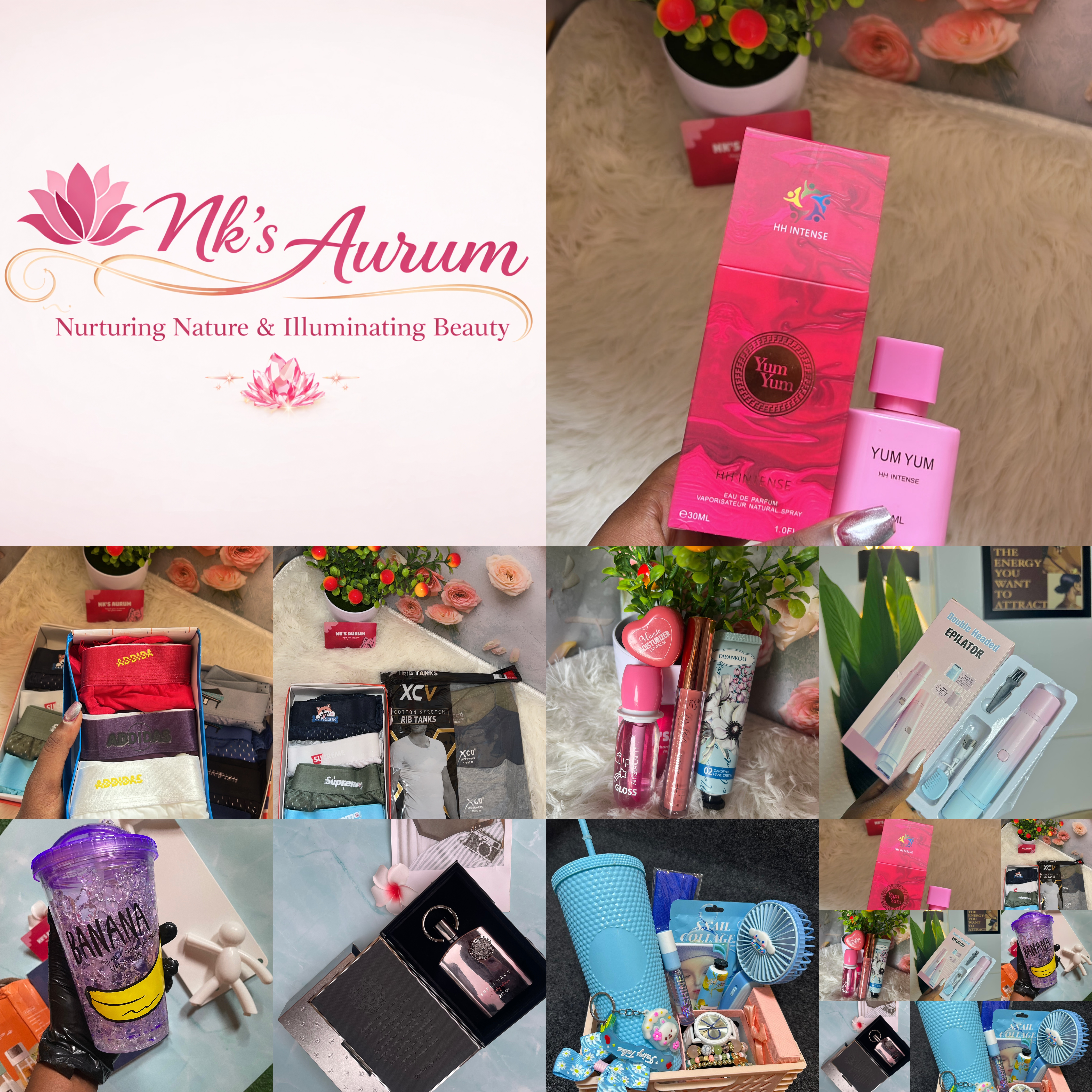 Nk's Aurum beauty products